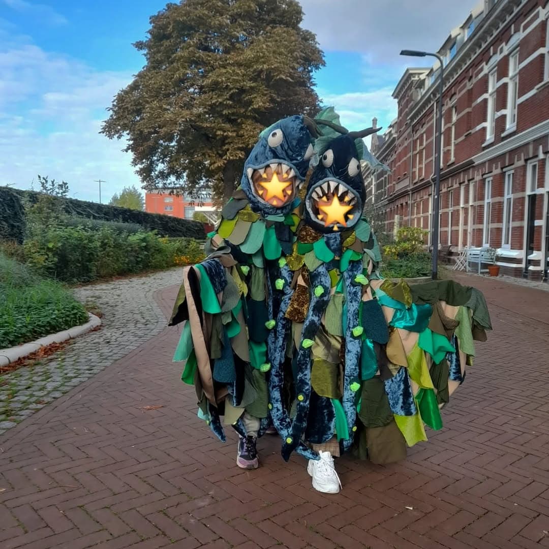 Zeemonster kostuum 2