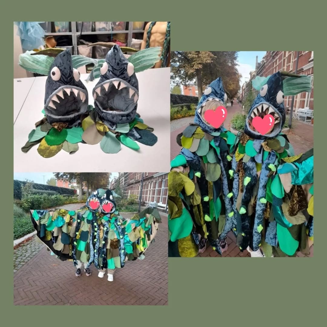 Zeemonster kostuum 3